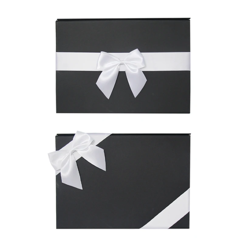 Hot selling high quality gift wrap decorative satin bows custom l196 colors satin ribbon bows for chocolate box
