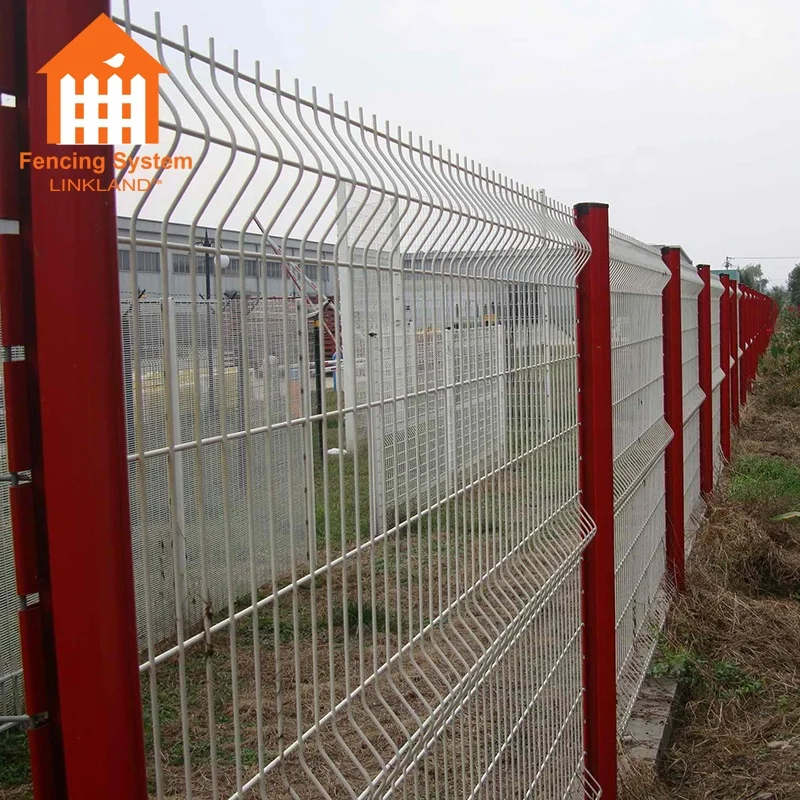 Cheap Wholesale PVC 3D Welded Wire Mesh Fencing For Home Garden