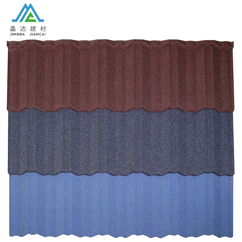 Best Selling Factory Price Standard Size Galvanized Iron Roof Sheet /Classic Type Stone Coated Aluzinc Steel Roofing Tile
