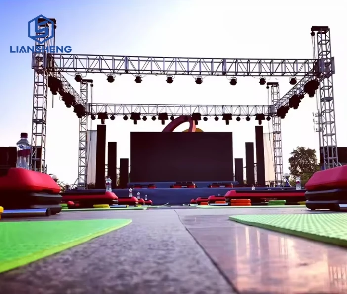 Aluminum Line Array DJ Stage Truss For Speaker Hanging  on sale