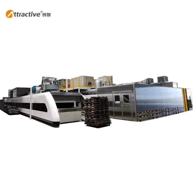 New Metal Coating Machinery Custom Fully Automatic Coating Line Drying Equipment For Cookware Bakeware Products 2022 380V