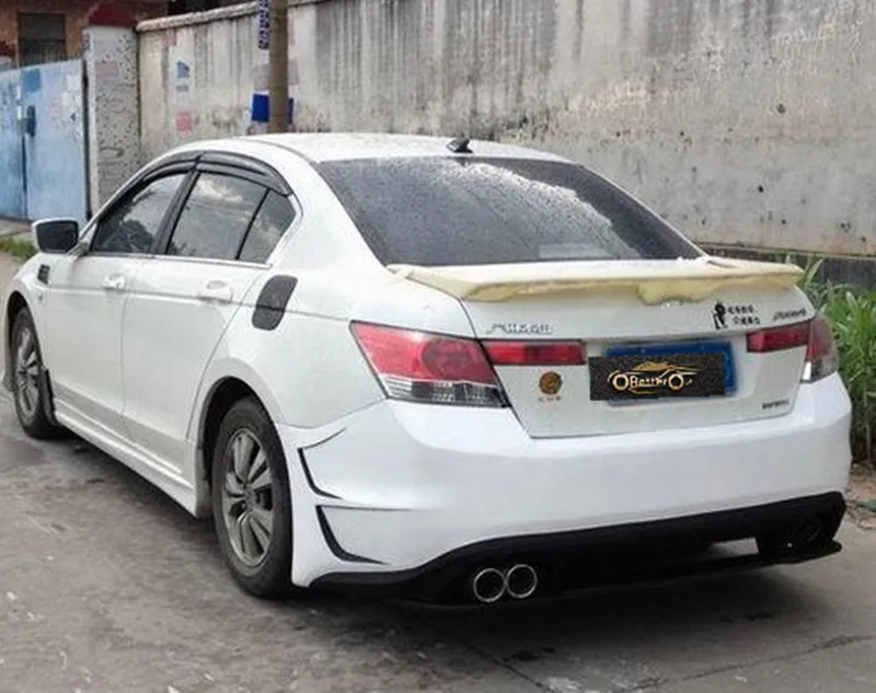  Высококачественный Комплект кузова автомобиля для Honda Accord 2008-2013 четырехдверный седан передний бампер задний боковые юбки