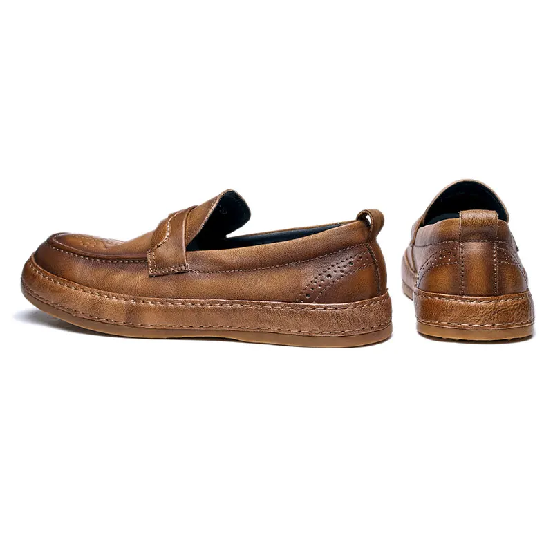 Wholesale Genuine comfortable classic casual leather man shoes for men new styles dress shoes