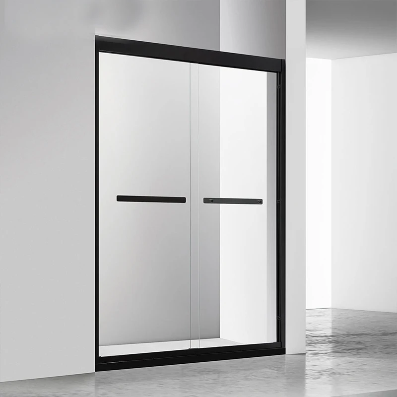 Tempered Glass Partition Shower Room Simple Shower Screen Door