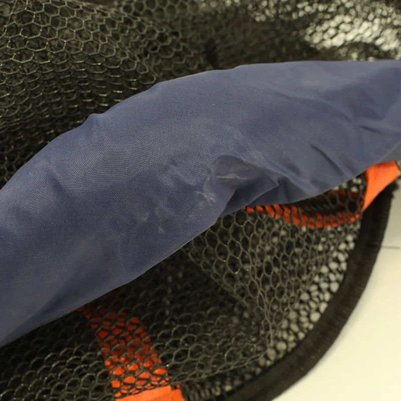 Multipurpose Portable Hanging Collapsible Rubber Coated Nylon Net PVC Fishing Baskets