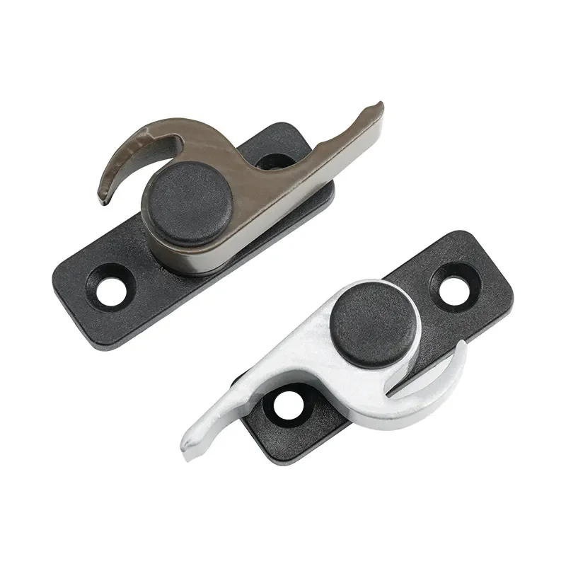 2024 New Style Crescent lock door and window lock sliding door Thickened aluminium alloy Plastic steel clasp crescent lock
