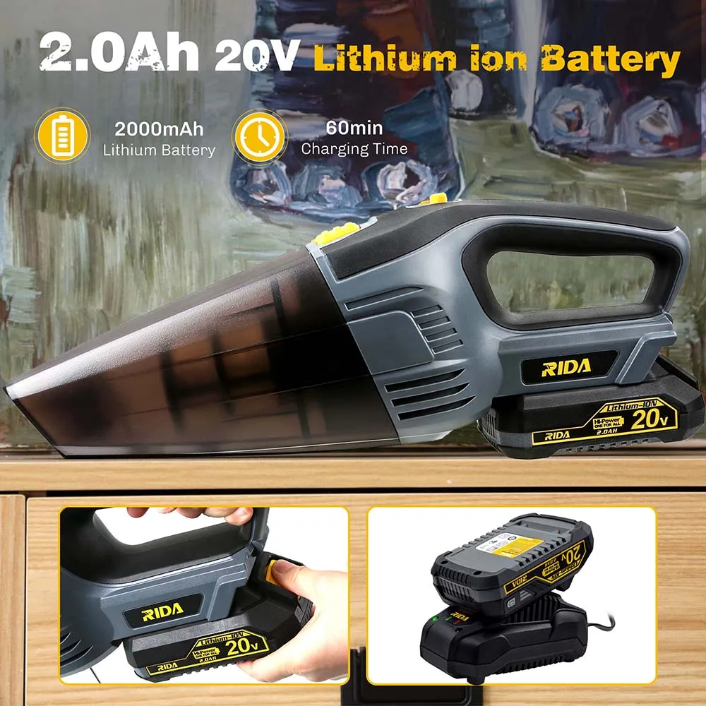 Wholesale Portable Vacuum Cleaner Mini Handheld Car Vacuum Cleaner Cordless For Cars