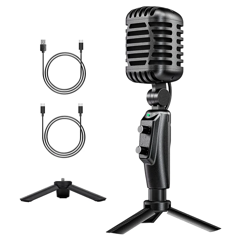 ES327 Fashionable studio microphone recording professional live streaming condenser microphone
