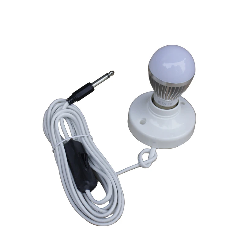 15W portable Solar Panel charger 12V 7AH Polycrystalline Silicon Battery LED Lamps solar Kit for Outdoor Application