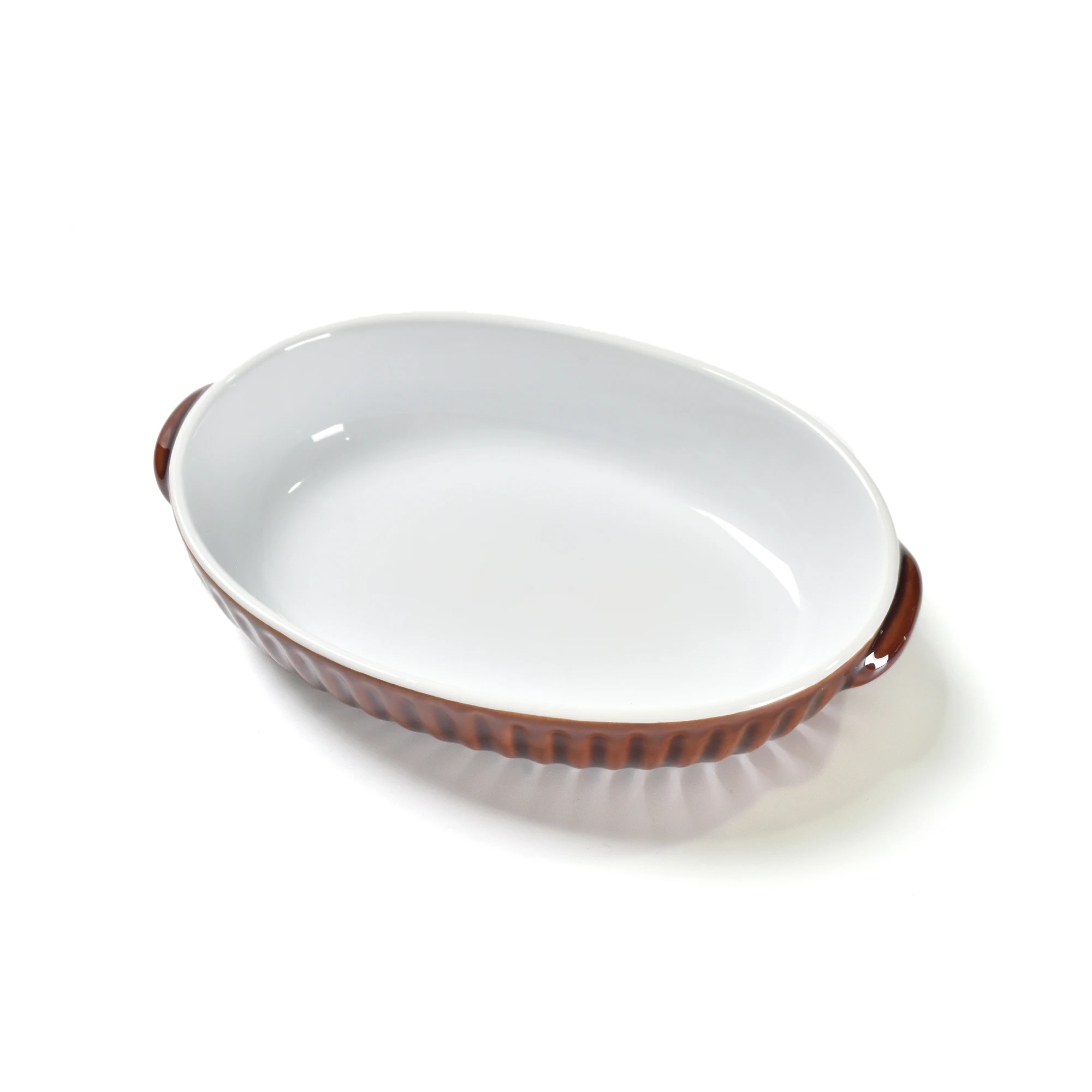 Hand Painted Microwave Safe Tableware Dishes and Plates Large Ceramic Customized Modern Oval Decorative Plate