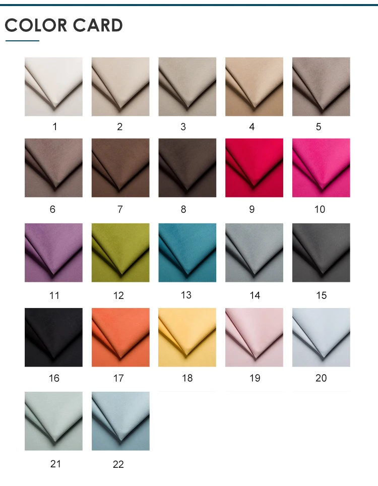 Hot Sale Modern High Quality Velvet Fabric Custom Luxury Velvet Fabric For Sofa