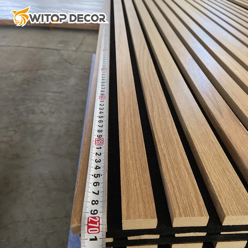 Wall Decoration Absorbs Sound Polyester Acoustic Panel Sale Black Light Decorative Style Graphic Room Office Technical Color Tex