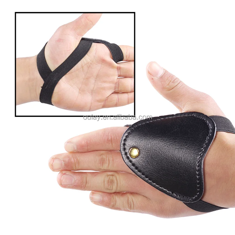 Archery Hunting Gear Soft Guards Finger Hand Protect Traditional Arrow Recurve Bow Shooting