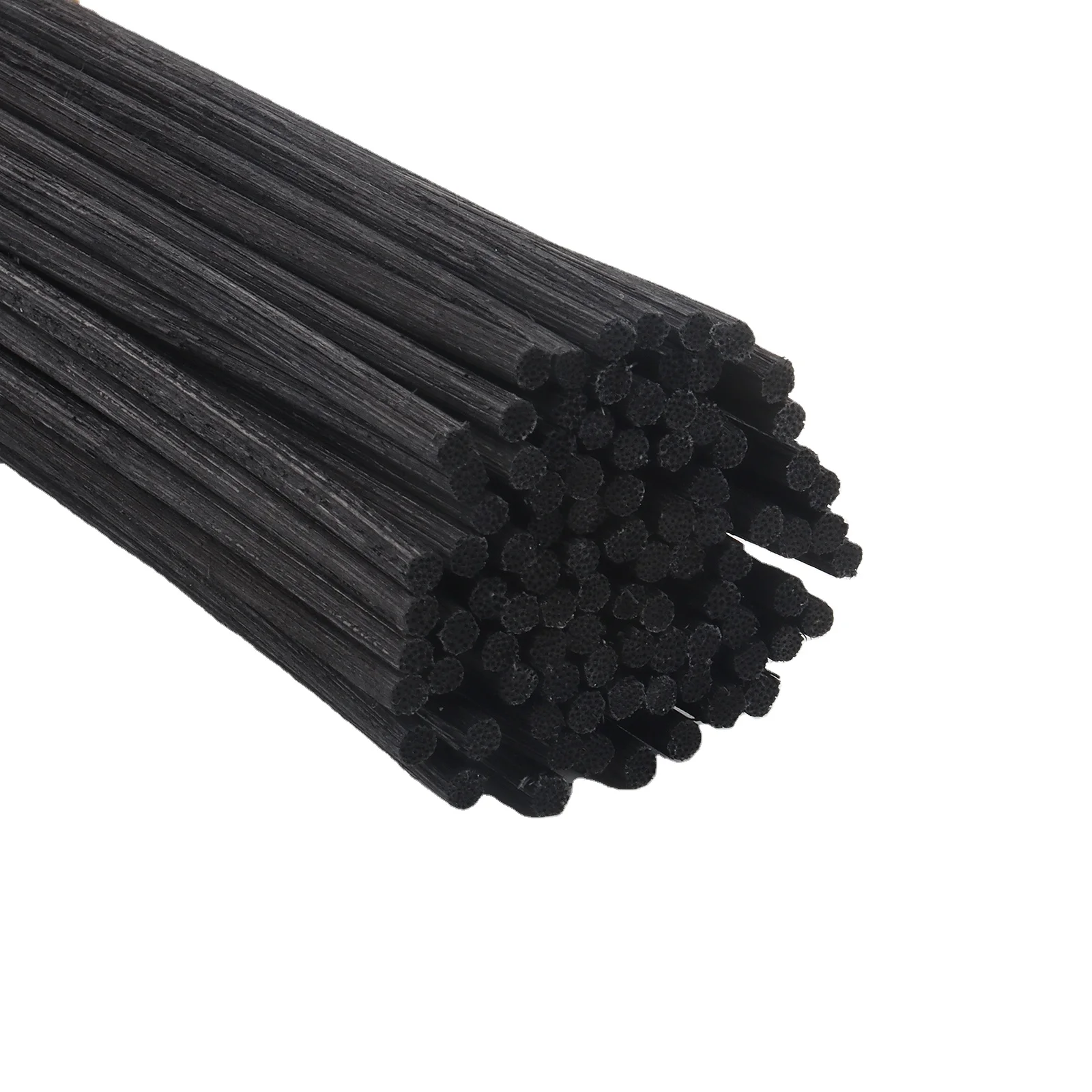 Custom 28CM Cool Black Fragrance Oil Diffuser Rattan Reed Diffuser Highest Quality Rattan Sticks