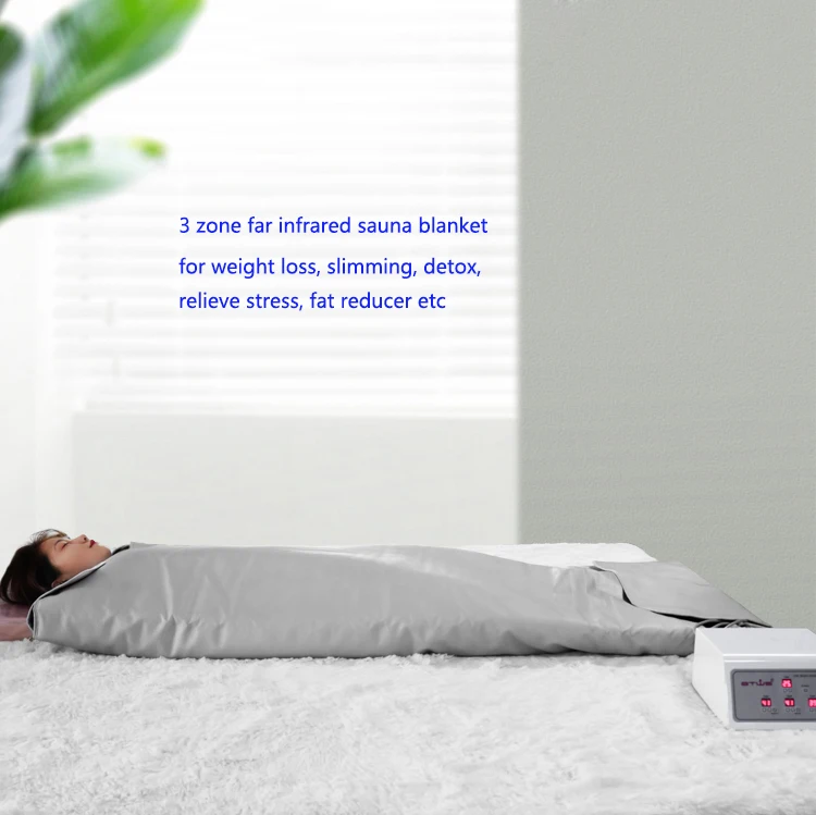 Customization logo package slimming fir blanket heating sauna wrap blanket for weight loss and detox sauna equipment suppliers