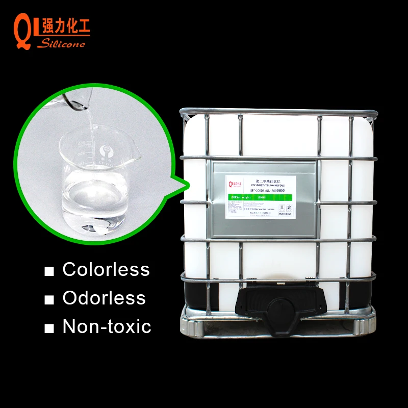 Polydimethylsiloxan PDMS Pure silicone oil for chemicals for making liquid soap surface treatment chemical 1000cst