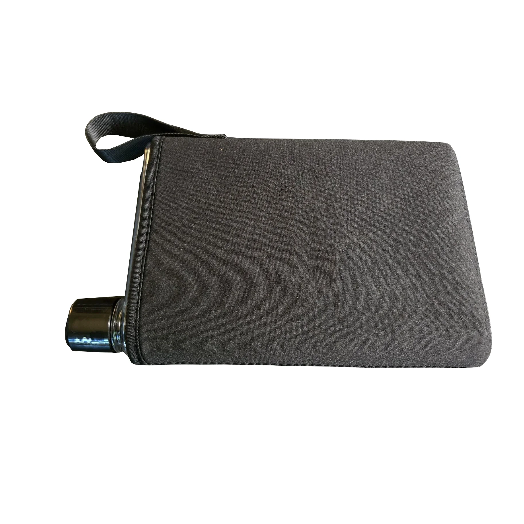 Custom Neoprene 13oz Flat Water Bottle Sleeve 18oz Slim Flask Holder