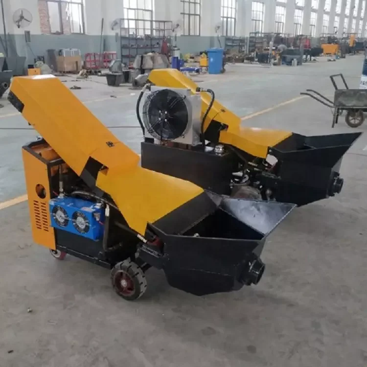 Small Secondary Construction Column Pump Mobile Concrete Pump For Sale