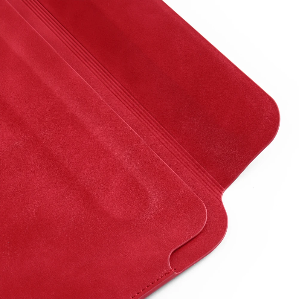 Factory Design Flip Laptop Bags&Covers Soft Leather Shockproof Waterproof Light Weight for Universal 13/13.3/14.2 inch Case