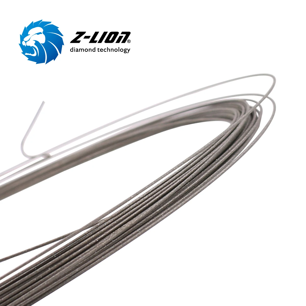 Z-LION 0.5mm/0.6mm Diamond Rope for Cutting Granite Block, Gemstone, Silicon Wafer Material diamond wire rope diamond wire saw