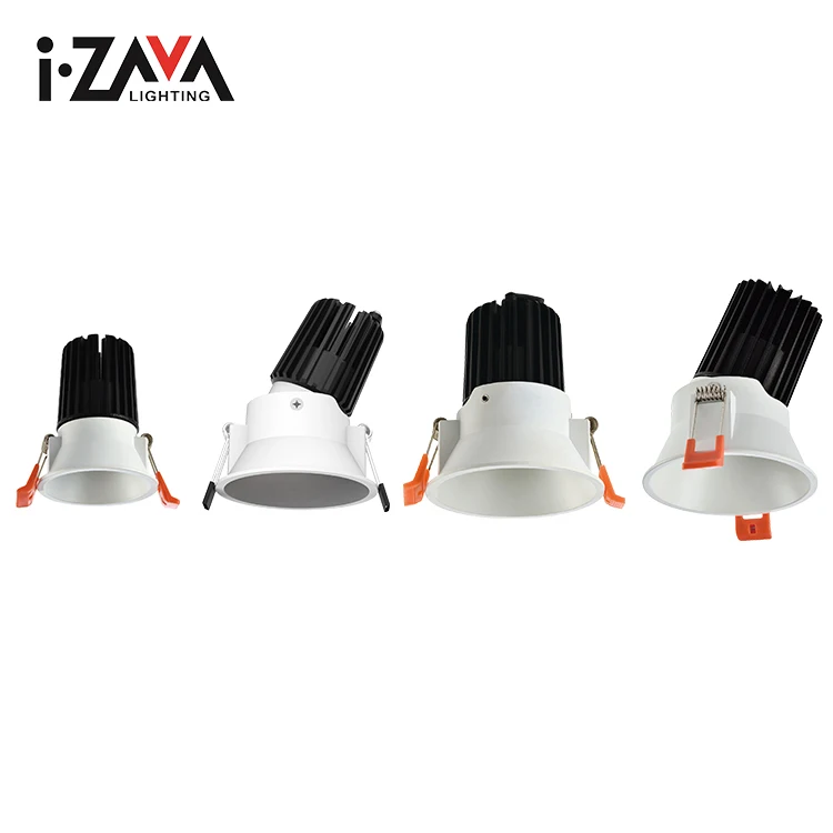 High Efficiency Recessed Mount Indoor Exhibition Hall Aluminum IP20 Cob 10W 12W 14W Led Spot Light