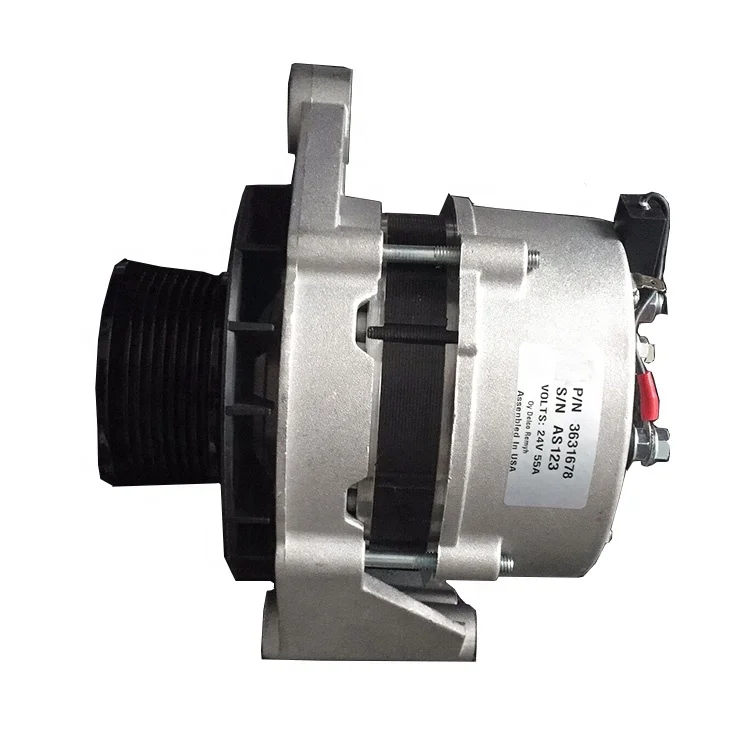 Ccec 3631678 24v vdc ac kta38 kta50 diesel engine alternator with pulley for genset parts
