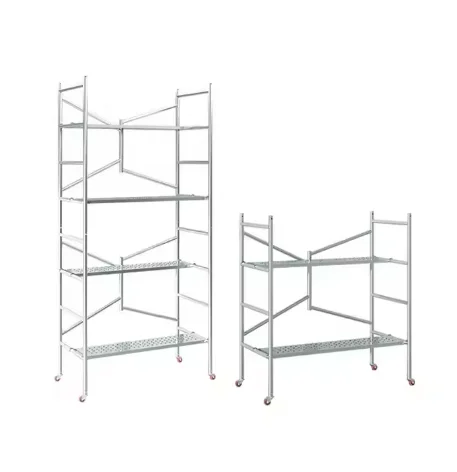 Wholesale New Design Telescopic Scaffold Ladder With Integral Platform Stabolisers