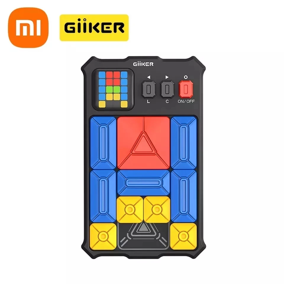Giiker Super Huarong дорожный вопрос банк преподавание вызов все-в-одном настольная игра-головоломка умное оформление сенсорный экран