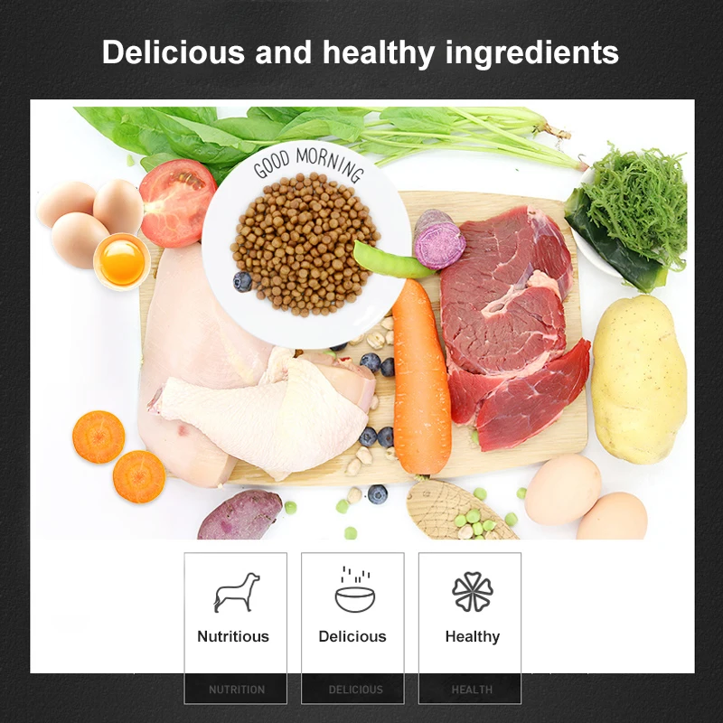 Manufacturer High Energy Additive-free good healthy Custom Private label Irresistible Taste high protein dog food for sale