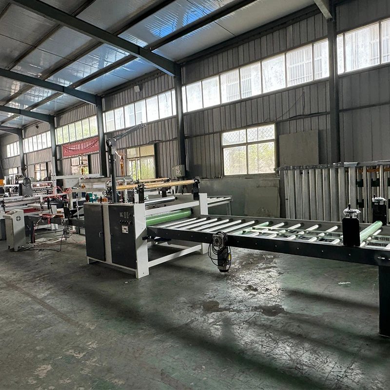 High Speed Laminating Automatic Wood Furniture paper sticking machine