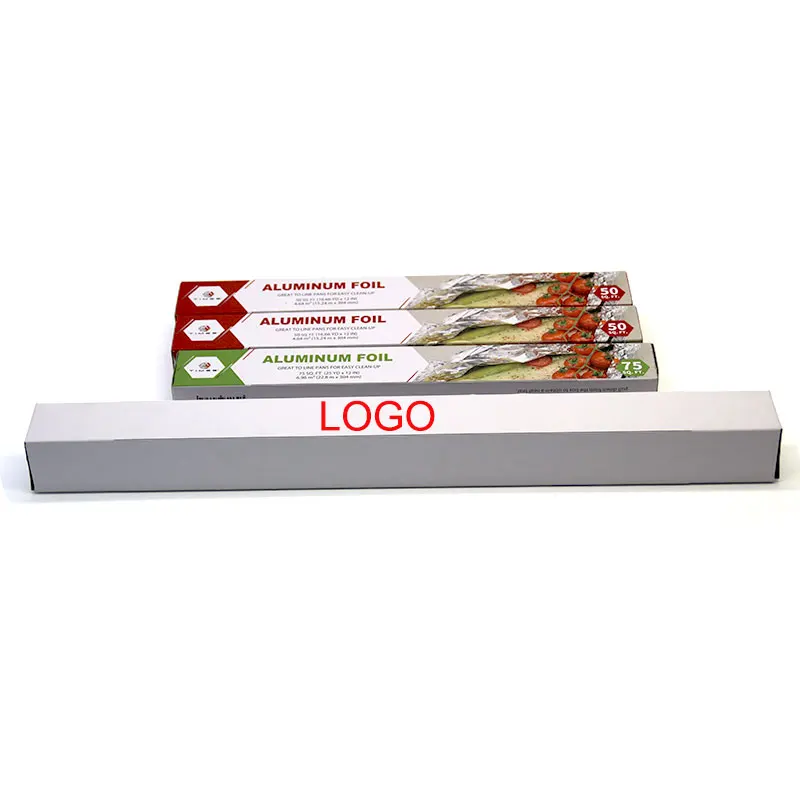 Aluminum Foil Rolls for Food Packaging 10 15 Micron Kitchen Use