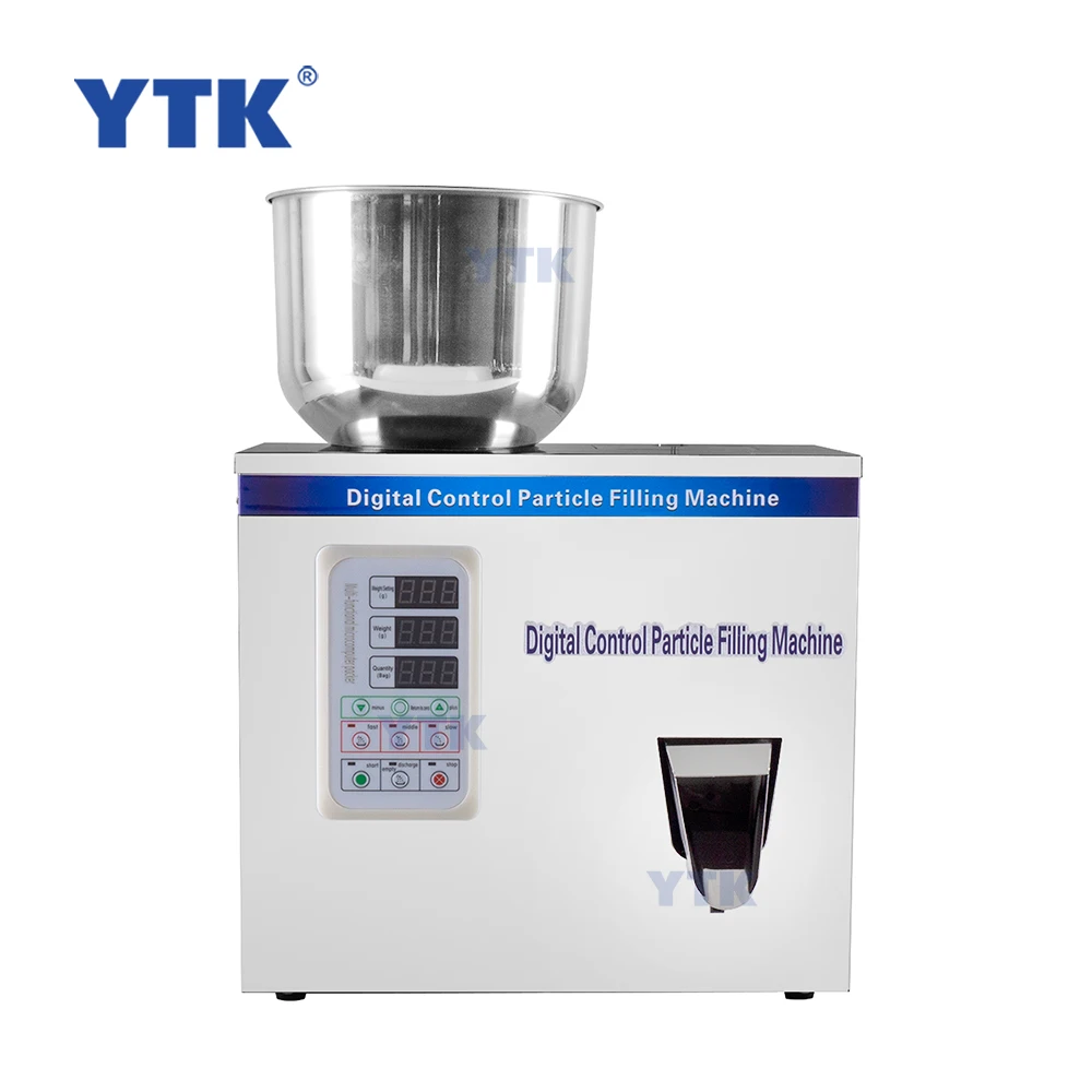 Three Lines Panel Control Board Tea Sachet Granule Filling And Weighting Packing Machine With 99g Filling Volume Powder Filling