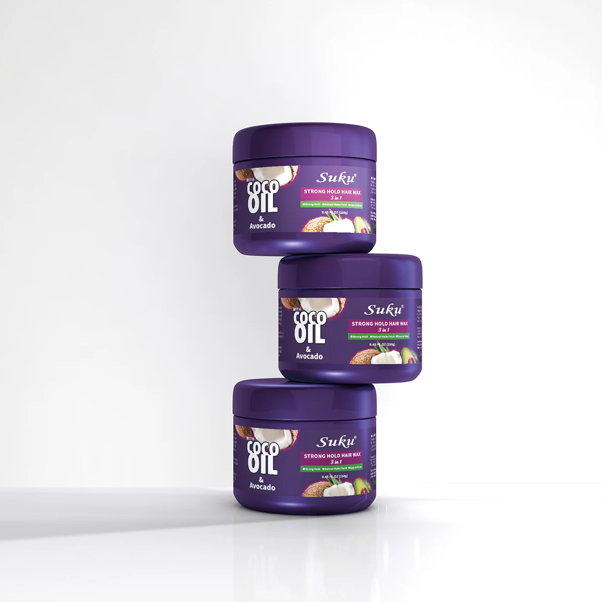 SUKU  Coco oil & Avocado Strong Hold Hair Wax