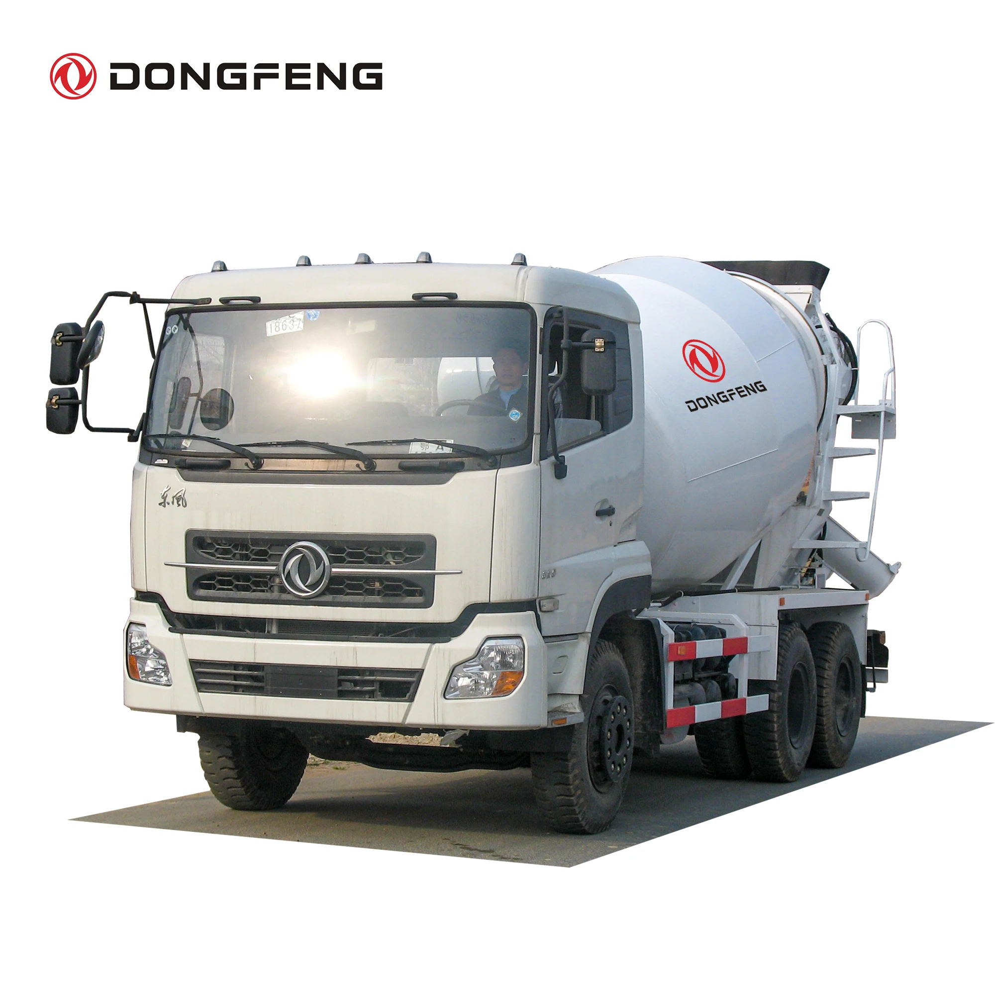 Dongfeng 6x4 type 12 m3 concrete mixer truck Cummins 260 Hp engine E2 RHD cement truck