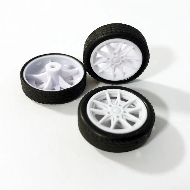 Customized Rubber Molding Tires OEM Silicone Toy Car Wheels for Toy Cars Accessories