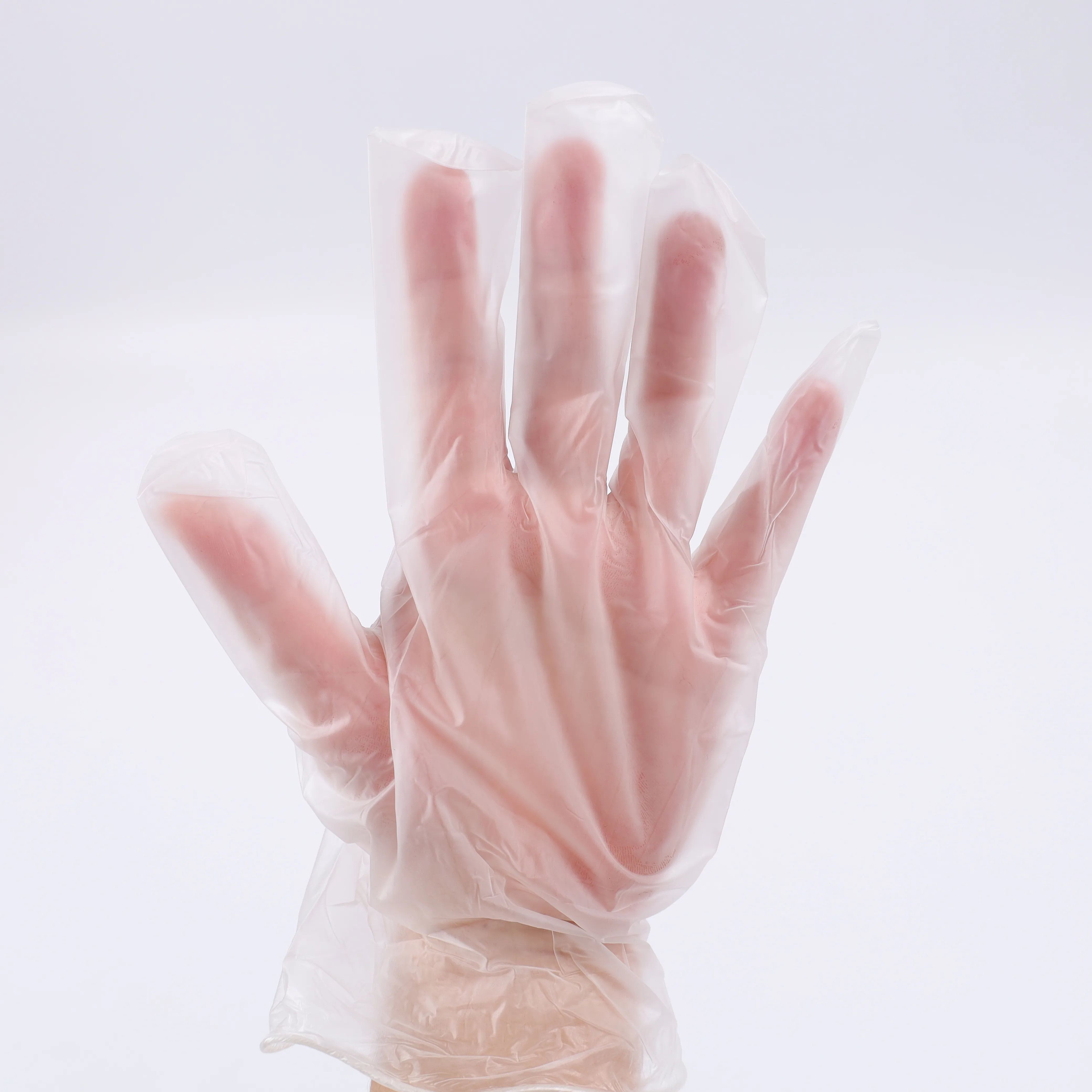 Hot Selling China Manufacturer Durable Custom Household Gloves PE High Quality Clear Gloves