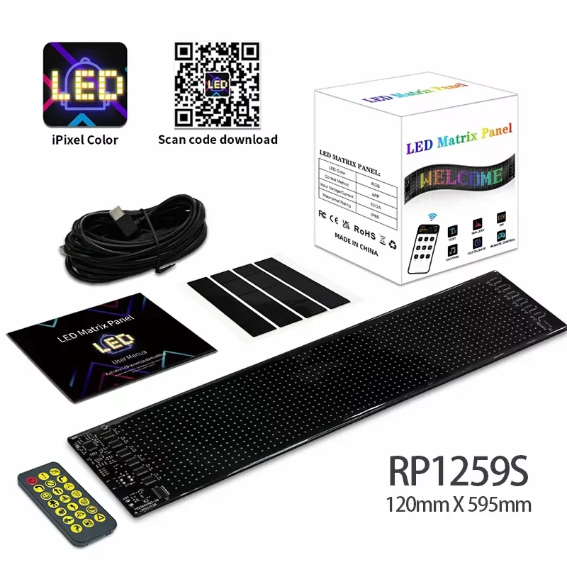 Смарт-приложение программируемое Diy Led Rgb цвет сердитый глаз анимированный дисплей для автомобиля Аксессуары грузовика дьявольские глаза свет