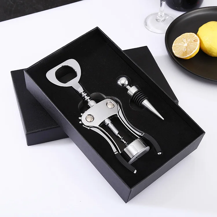 Professional metal winged cork screw wing corkscrew wine opener