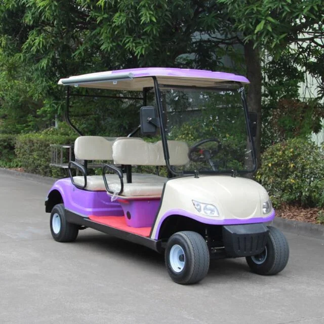 Factory Price Mini Electric Club Car 4 seat golf buggy LQY047