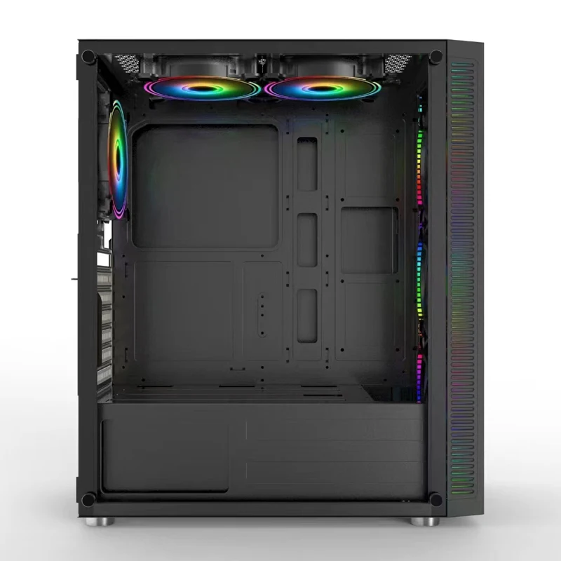 Высококачественный популярный ATX Gabinete Gamer PC чехол для настольного компьютера игровой с закаленным стеклом