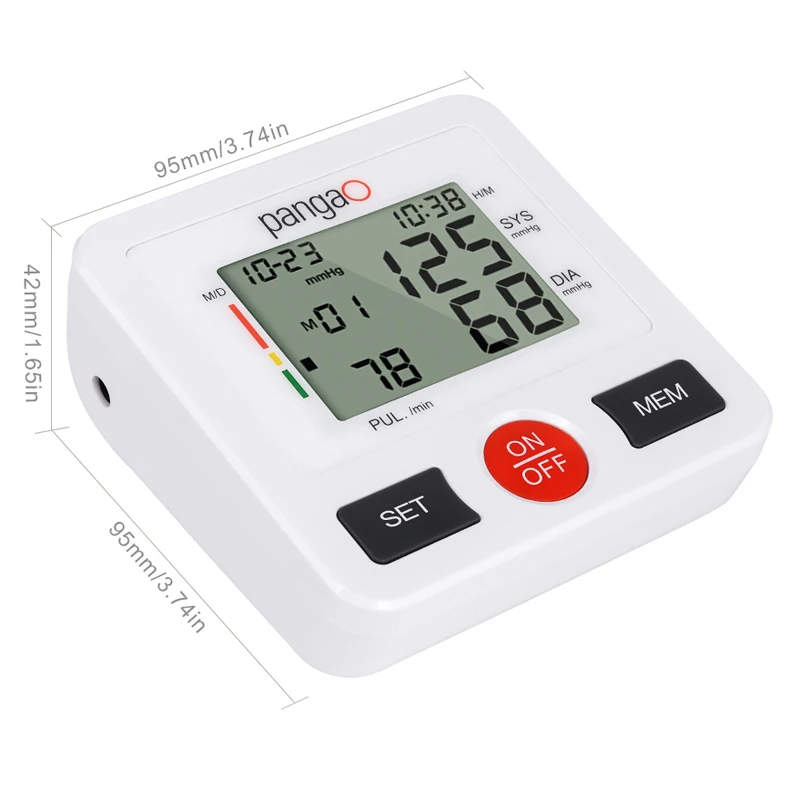 Medical upper arm digital automatic bp checker machine private label blood pressure monitor