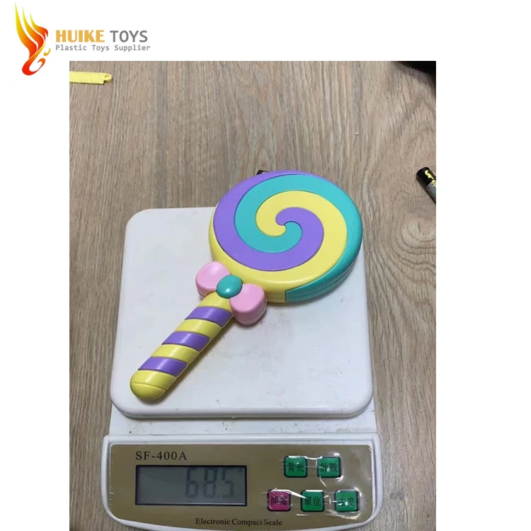 Пластиковые игрушки с легкими ручными игрушками форма для леденцов пустая трубка конфет пластиковый прозрачный контейнер в 2025