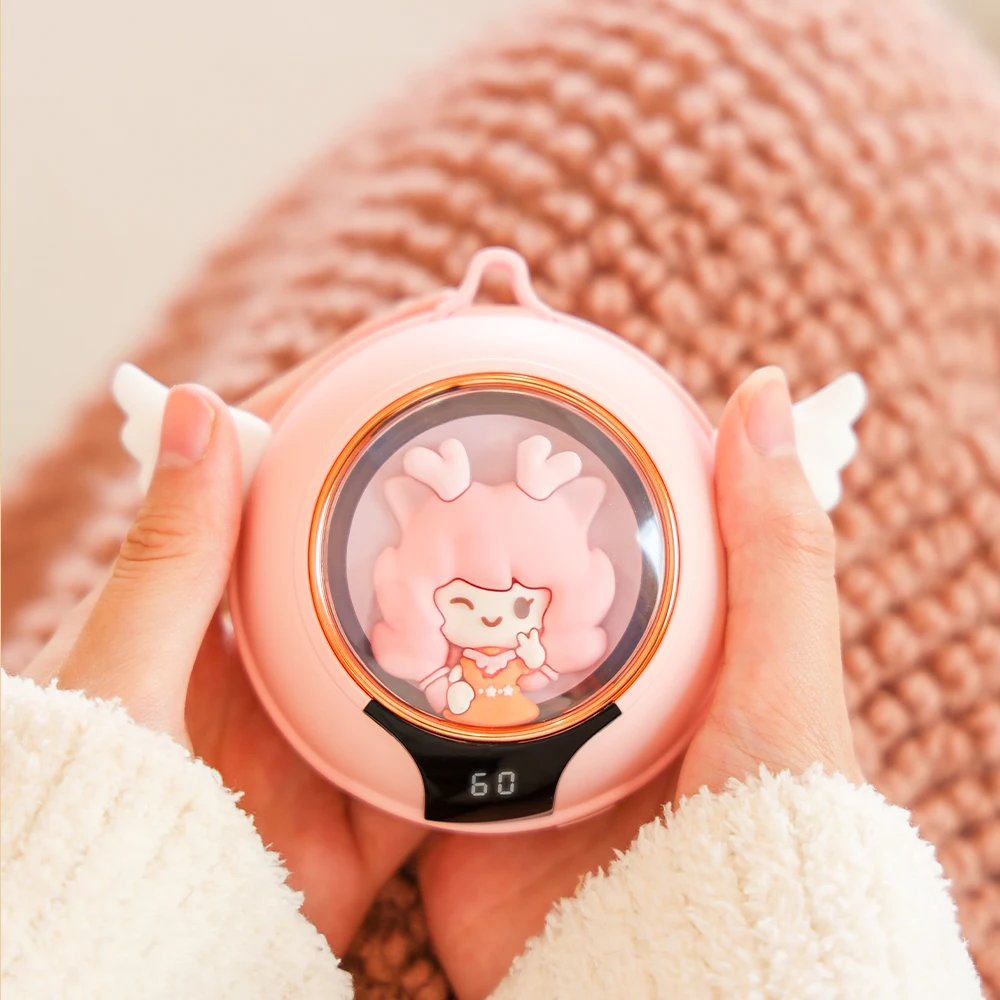 Best Seller Custom 5000mah Battery USB Charging Children Mini Mobile Heater Hand Warmer