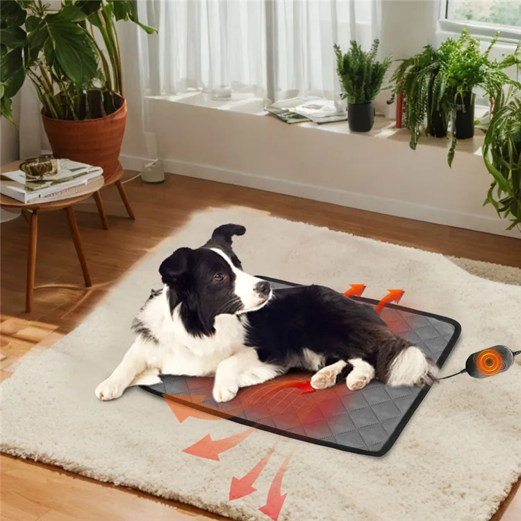 GeerDuo Electric Waterproof Pet Dog Cat Indoor Heating Warming Mat Pads with Chew Resistant Cord