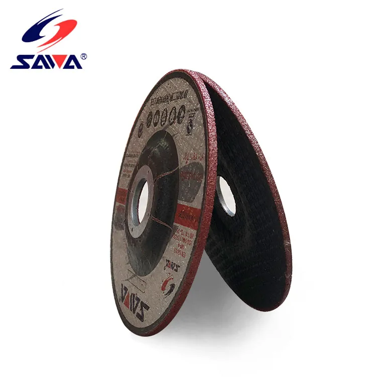 T42 125x3x22mm Fiber carbon steel cutting disc grinding wheel for aluminum