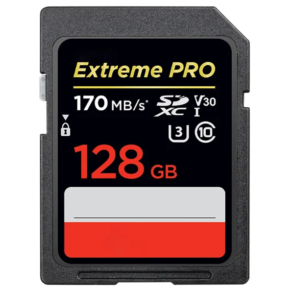 128G camera SD card large card suitable for Canon nikon SONY Panasonic  SLR4K HD camera memory card U3 170MB/s