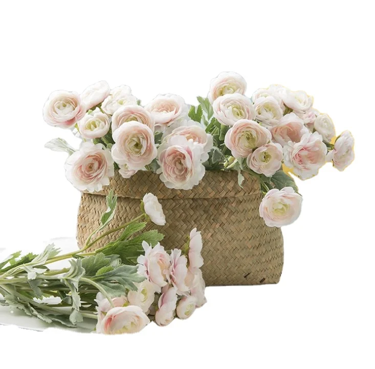 Artificial flower hair transplanting Nordic ins British small Lulian home decoration wedding room potted flowers