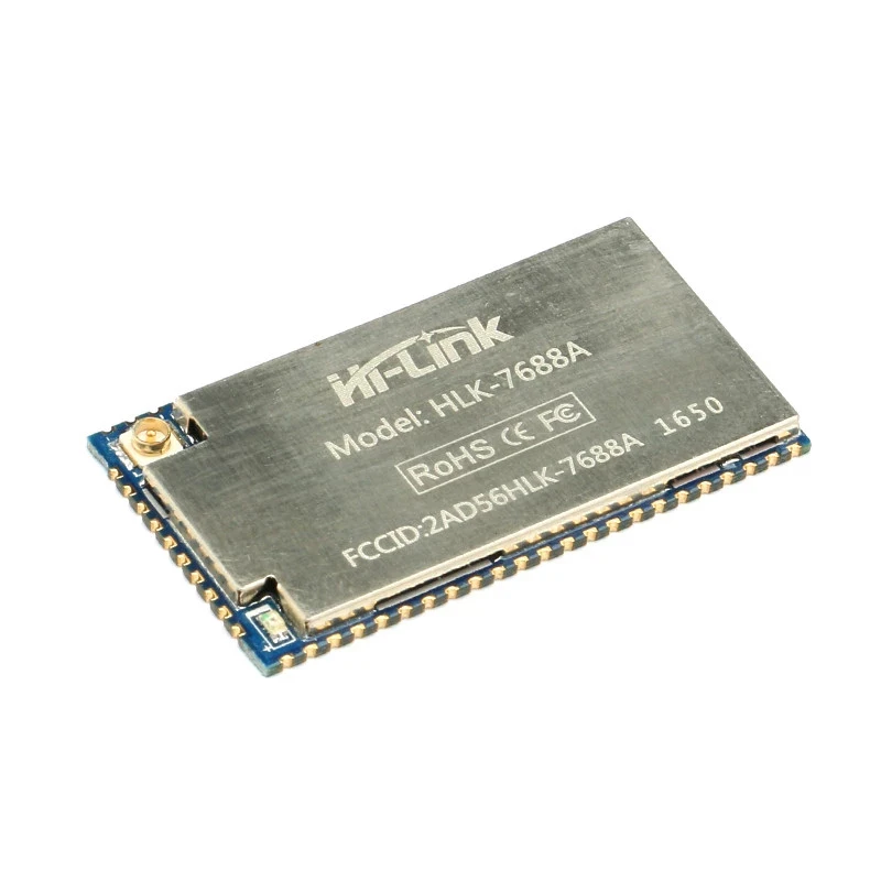 New Smart Electronics HLK-7688A Wifi Wireless Module MT7688AN Chip Supports Linux/OpenWrt Smart Devices and Cloud Services