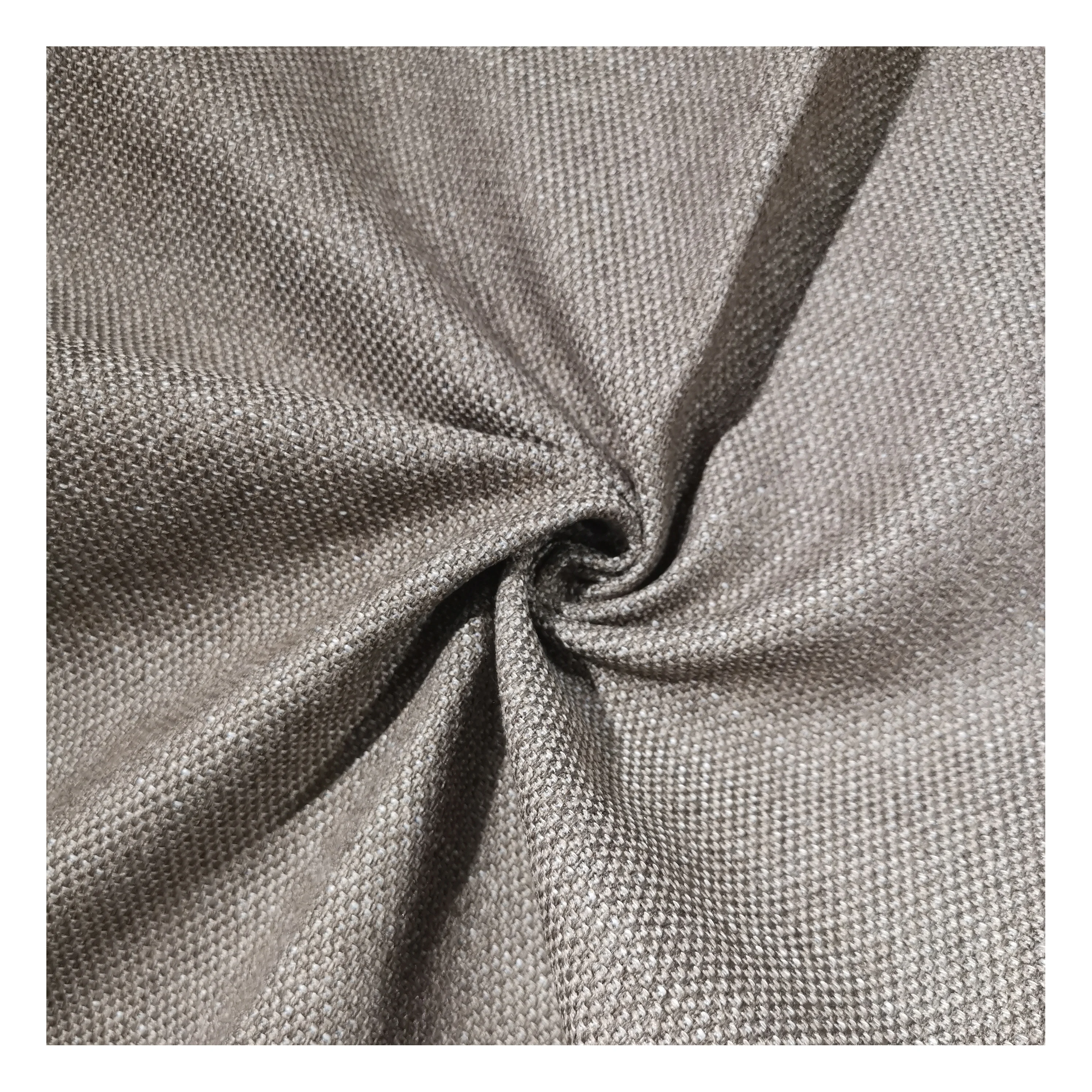 XDR1053 китайский производитель ткани для дивана, оптовая продажа, новый товар, 100% полиэстер, льняная ткань для дивана, ткань для подушки, занавески, обивочной ткани