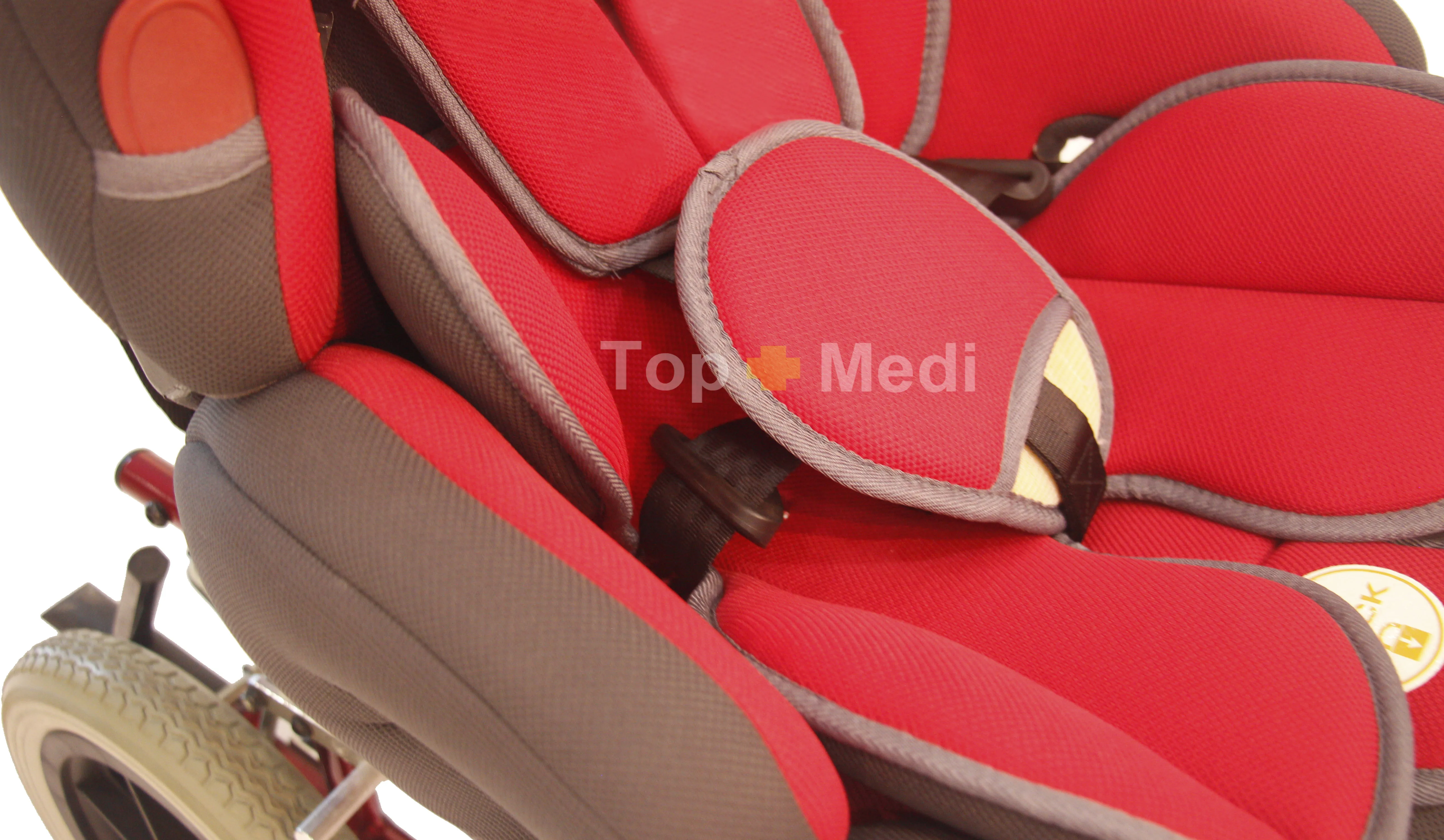 rehabilitation therapy lightweight cerebral palsy aluminum alloy steel manual wheelchair for kids